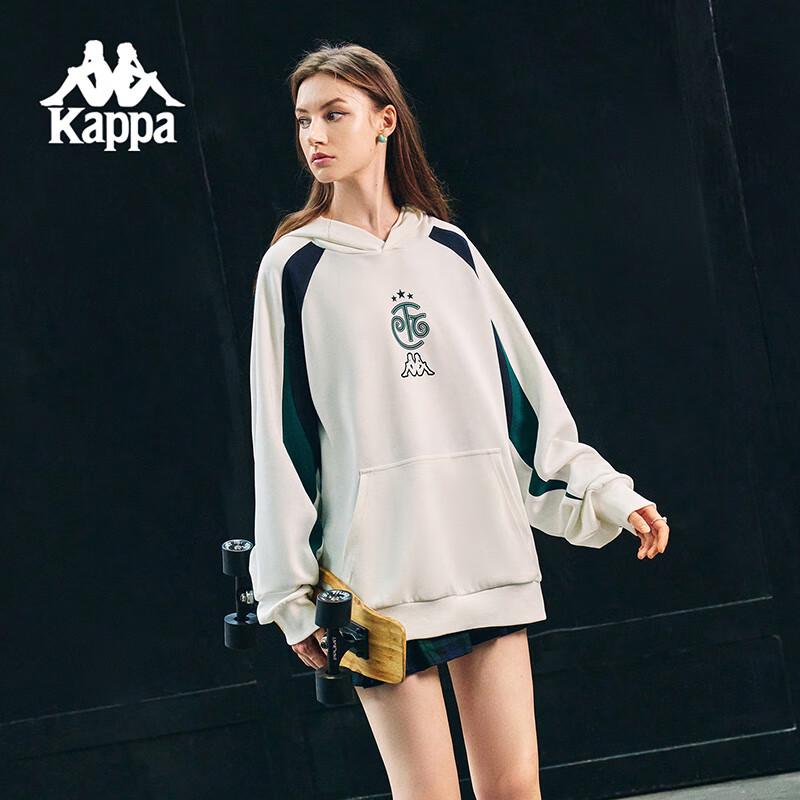 Kappa Unisex Color-Blocked Hooded Sweatshirt