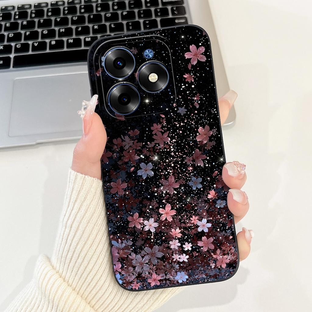 For Infinix Hot 40 Pro Case X6837 Fashion Cat Cartoon Cover Soft Silicone Phone Case For Infinix Hot 40i Hot40 Pro Hot40i Fundas