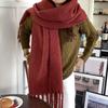 2025 Versatile Women's Korean-Style Cashmere Scarf for Autumn/Winter