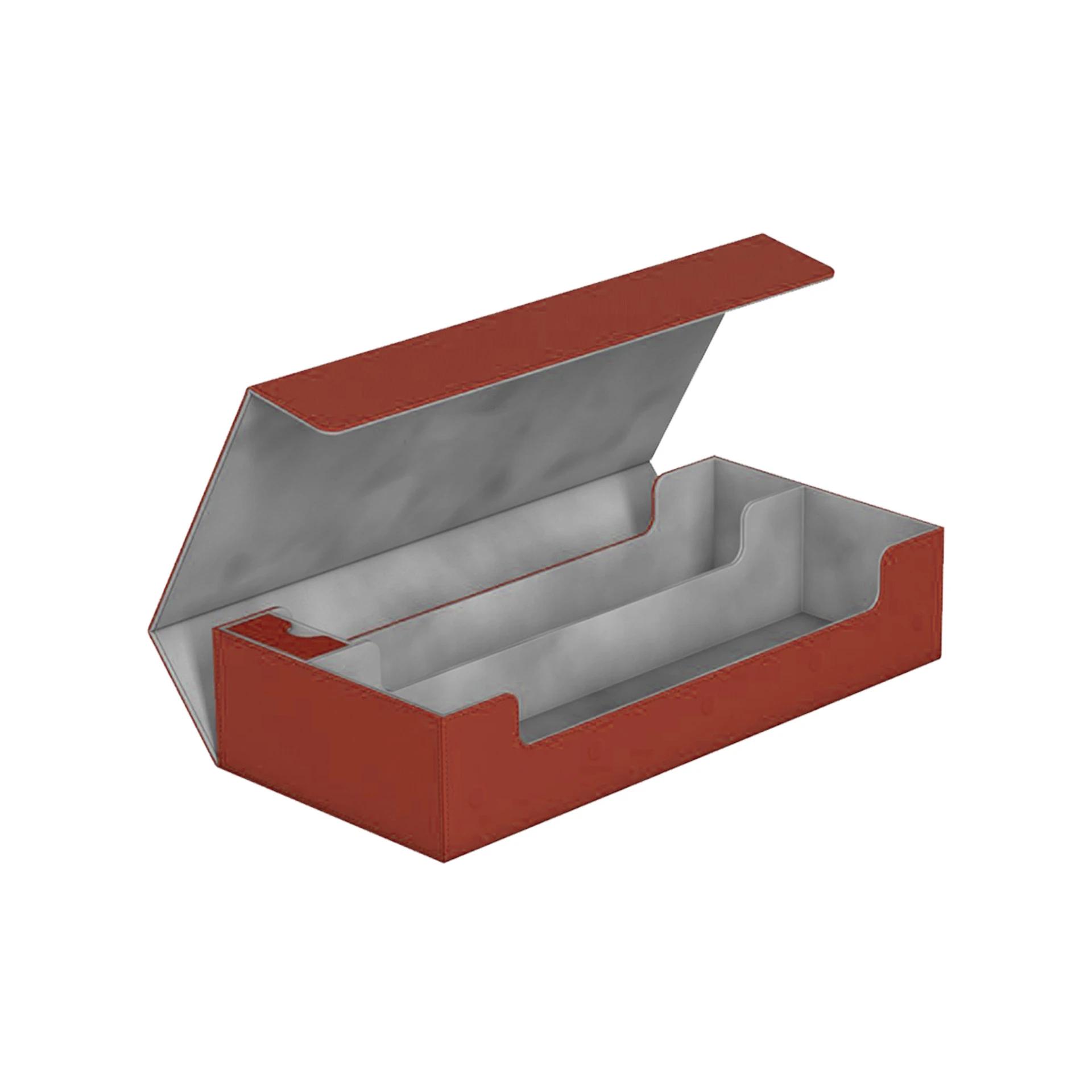 

Card Deck Storage Box Durable Sturdy Tcg Ocg Card Storage Trading Card Deck Box For Commander Mtg Card Carrying Organiser Case красный