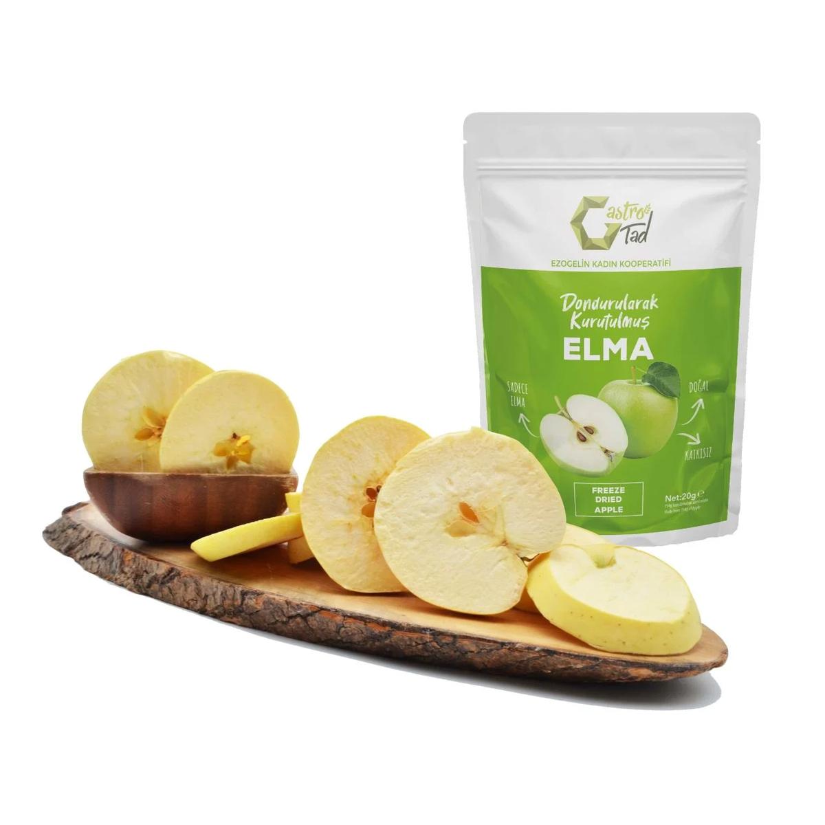 Gastrotad Freeze-Dry Crunchy Apple 20g – 100% naturale, senza conservanti, senza zucchero