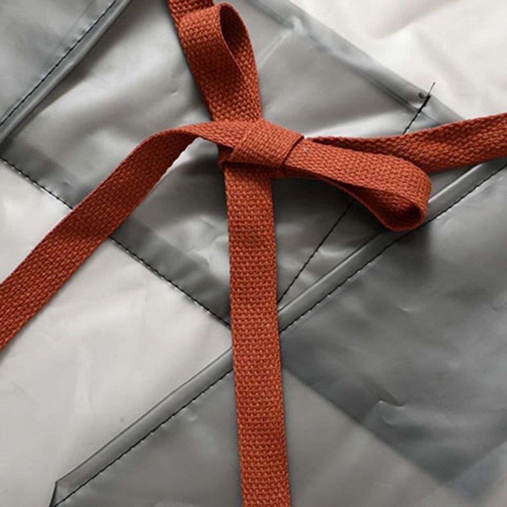 Waterproof TPU Apron With Pockets Cooking Apron Cleaning Tool Kitchen Apron  Kitchen