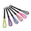 Hair Color Cream Whisk Prevent Slip Handle Plastic Balloon Stirrer Tool for Salon Kitchen 6pcs