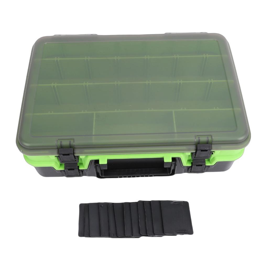 with Adjustable Dividers Fishing Tackle Box PP Fishing Tackle Organizer  For Fishing Hooks