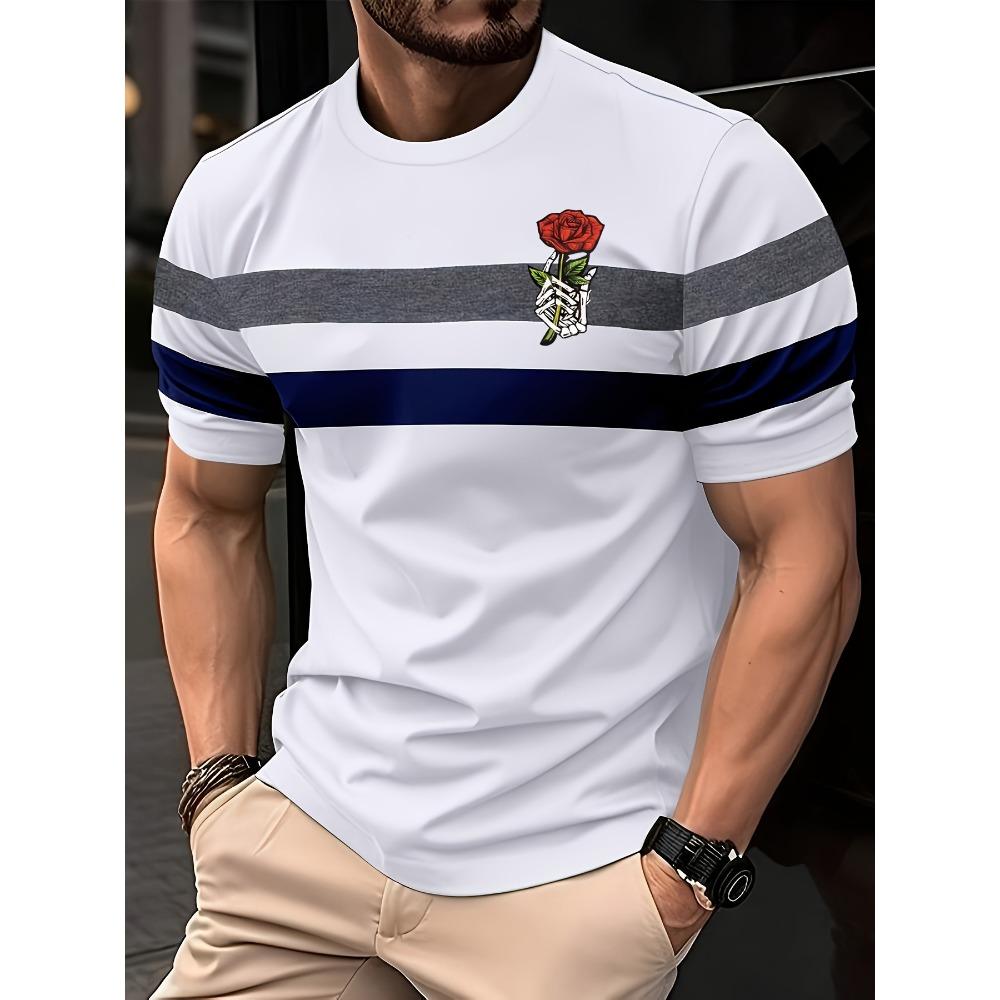 T-shirt summer casual breathable quick drying short sleeved top street wear