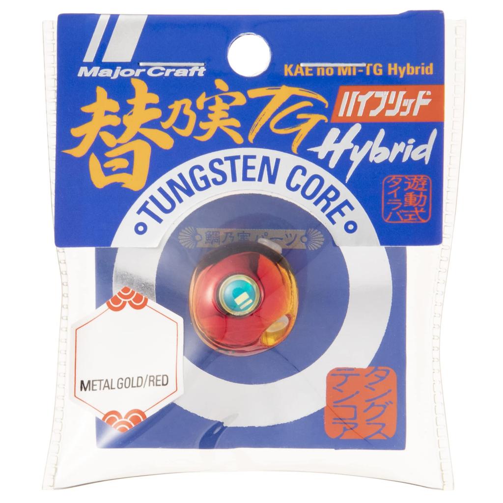 Major Craft Kaenomi TG Hybrid 130g Metal TMHY-HEAD130#15 Gold/Orange