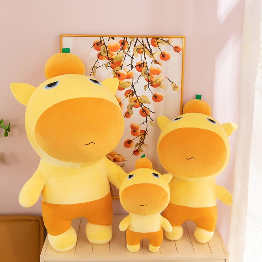 Persimmon Water Dolphin Doll Capybara Stuffed Dolphin Doll Fluffy Dolphin Doll Plush Toy Kids Toy