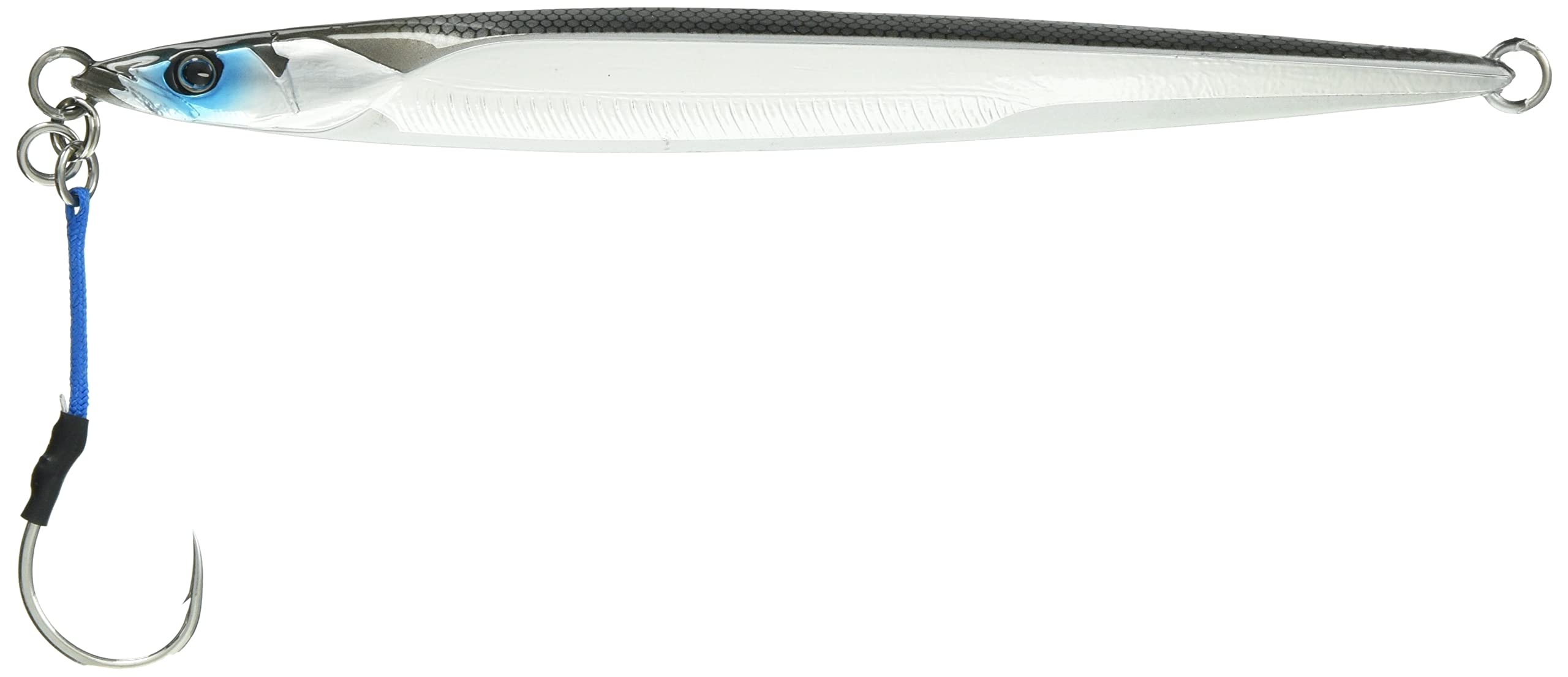 

JACKALL Metal Bumbles Aluminum Silver Jig, Jig, Semi-Long, 200g, G209,