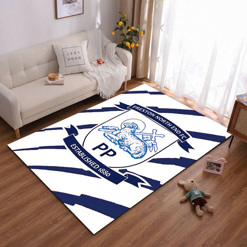 Preston North End FC Logo Suitable As a Non-slip Mat for the Living Room or Bedroom Sofa
