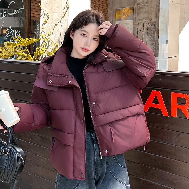 Women's New Short Down Cotton Coat, Winter Thickened High-end Western-style Cotton Coat and Jacket