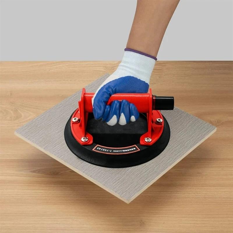 Vacuum Suction Cup 8Inch 200kg Bearing Capacity Heavy Duty Vacuum Lifter for Granite Tile Glass Manual Lifting Suction Cup