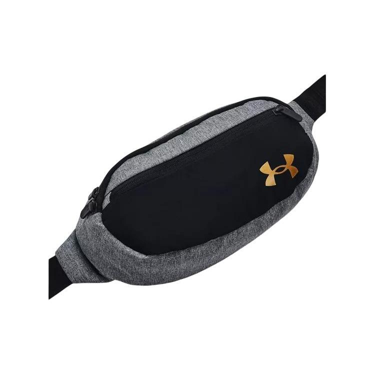 Under Armour Polyester Crossbody Bag, Fanny Pack Regular Unisex Gray 1364190-012