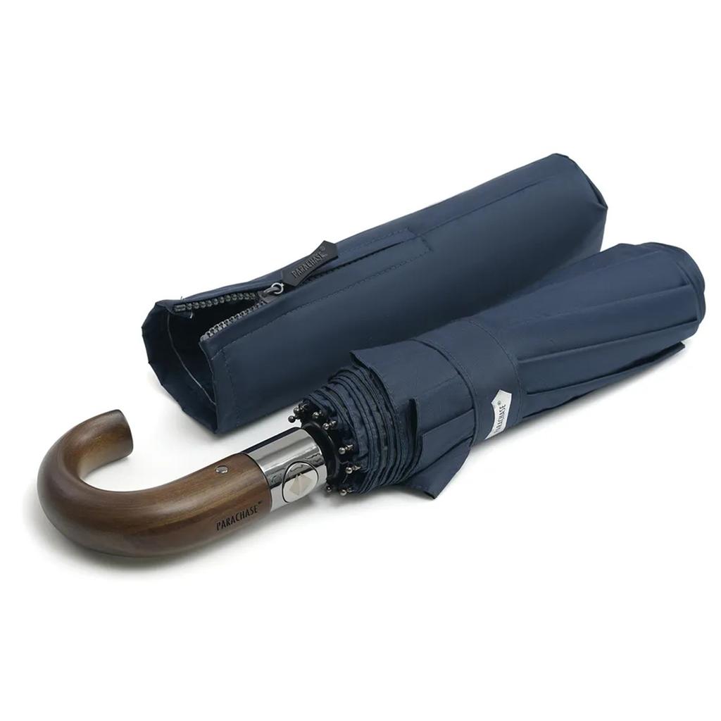 Британский зонт с изогнутой ручкой из массива дерева, 10 ...