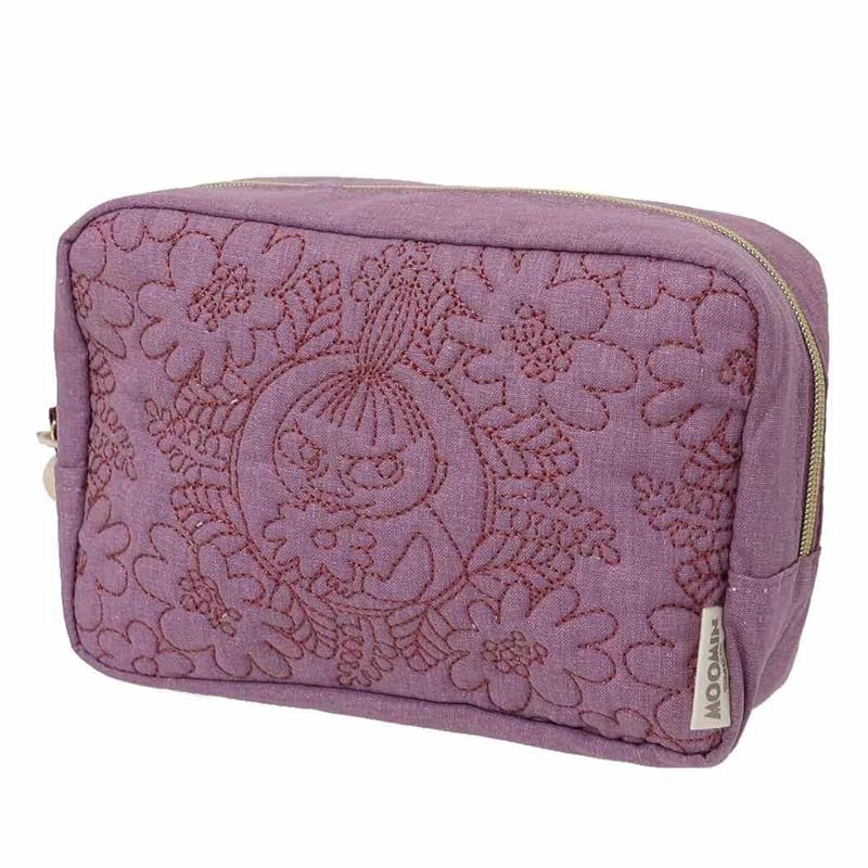 

Marushin Moomin Quilted Purple Pouch, Perfect for Cosmetics, Gifts, Birthdays, and Other Occasions. Product Code: 1425025600.