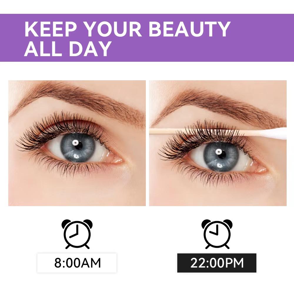 5D Volume Lash Mascara Vodeodolná a dlhotrvajúca prírodná zhusťujúca rýchloschnúca maskara na predlžovanie rias