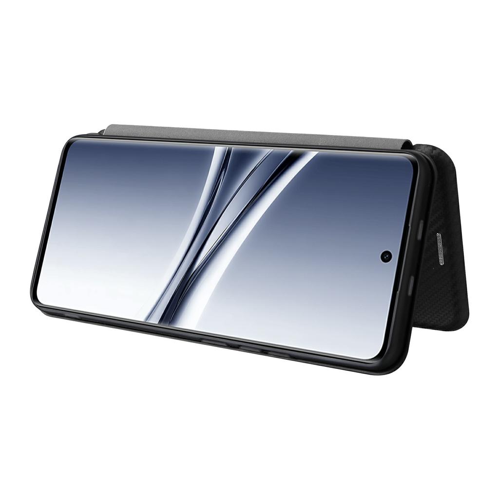 Phone Case For Xiaomi Poco M8 5G / Redmi Note 15 5G (Global) / 15 4G (Global) Carbon Fiber Texture Drop-Proof PU Leather Phone Cover