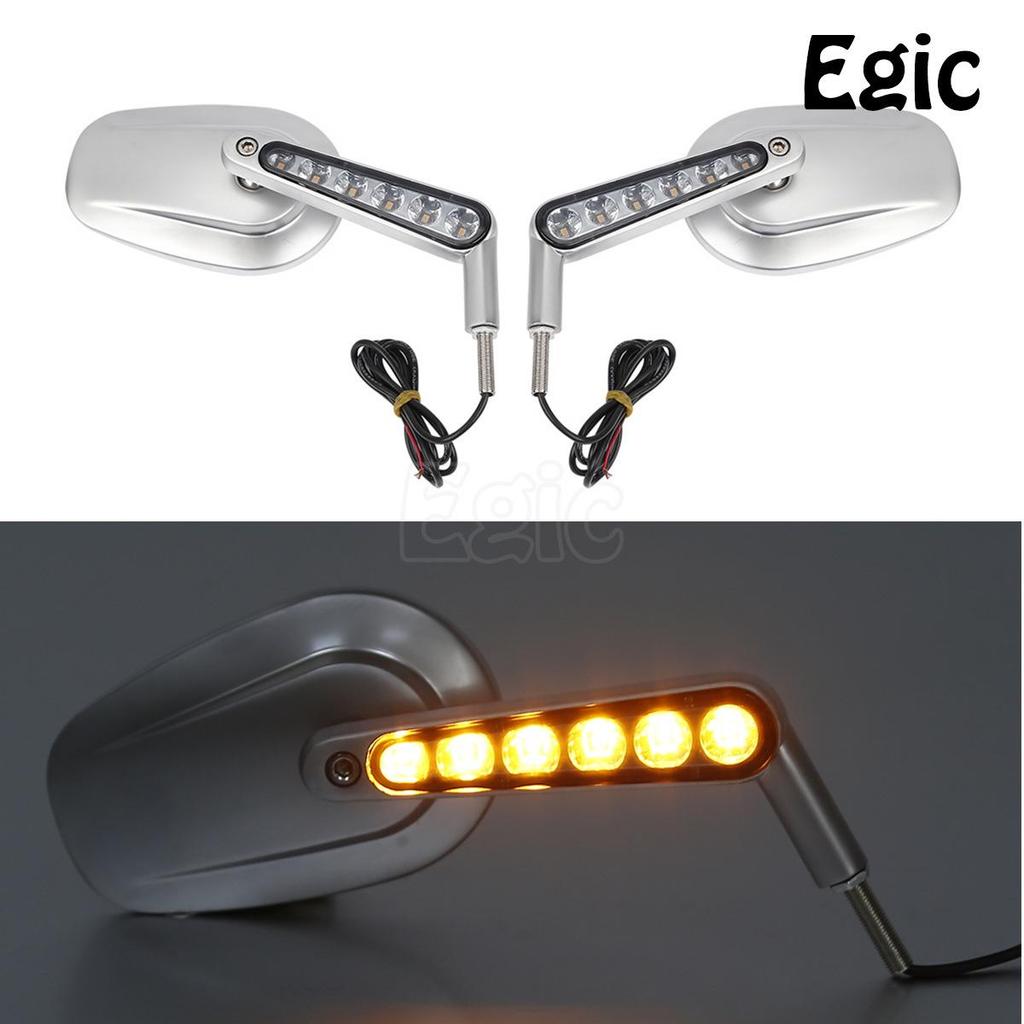 Turn Signal Rearview Mirror for Harley V-Rod 2009-17