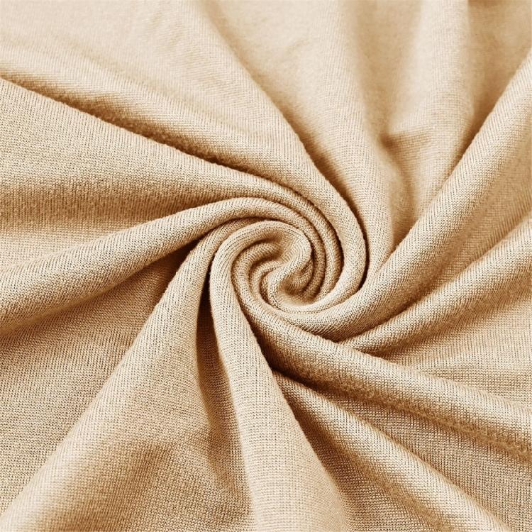 Protective Elastic Chair Cover Soft Milk Silk Fabric Universal Modern Aesthetic Armless Curved Shell Chair Slipcovers