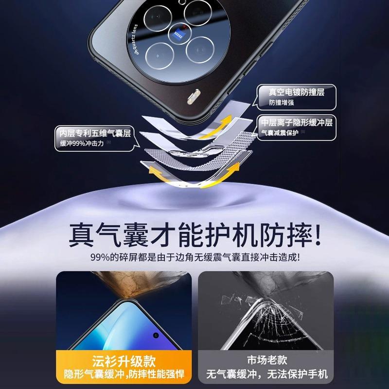 Suitable for Vivox111 Mobile Phone Case, the New Matte Anti-stick Fingerprint Comes with a Lens Film X111Pro Protective Case.