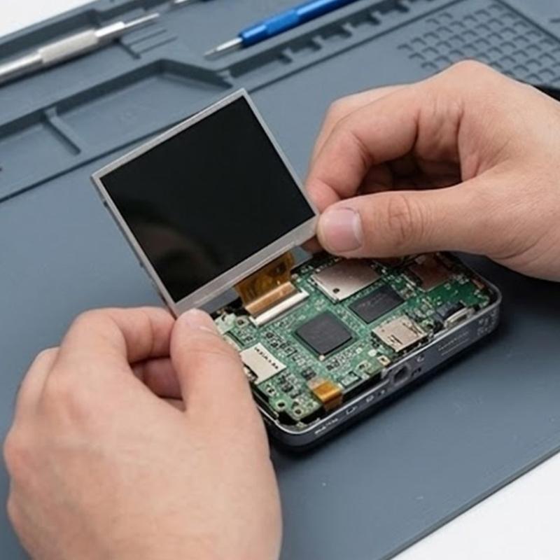 Plastic LCD Screen Replacement for A490 A495 Camera Displays Superior Impact Resistance for Outdoor Use and Travel
