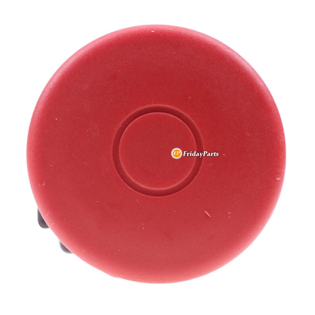 FP FRIDAYPARTS Emergency Stop Switch 3028810, Push Button, Manual, Red, Compatible for Snorkel Upper Control Box Assembly