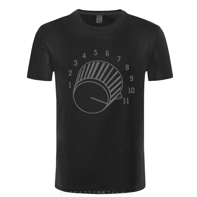 It's One Louder Spinal Tap Inspired Geometry Summer Short Sleeve O Neck 100% Cotton Men's T-Shirt Funny Print T Shirt Men
