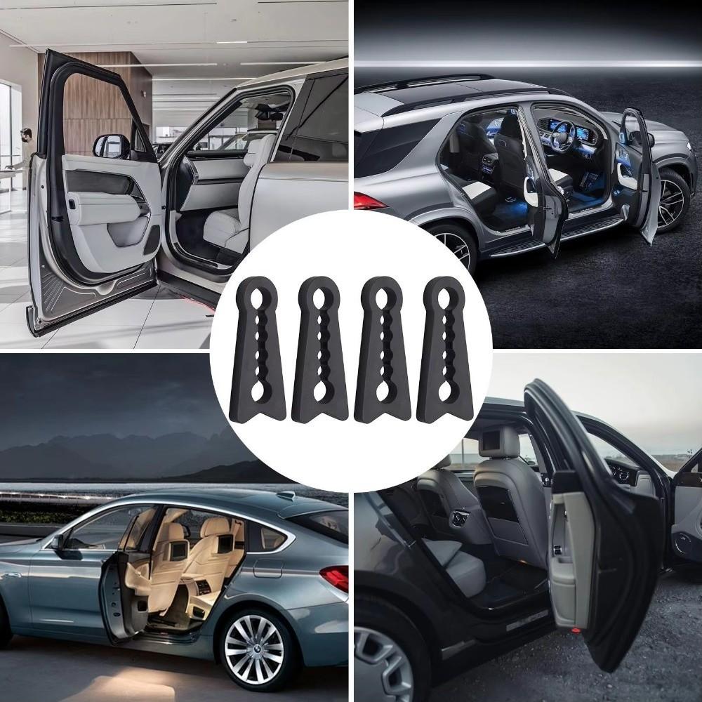 4Pcs Silicone Car Door Lock Sound Deadener Buffer Car Door Lock Protectors  Auto Accessories