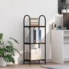 Bookshelf Smoked Oak 40 X 30 X 109 Cm Engineered Wood