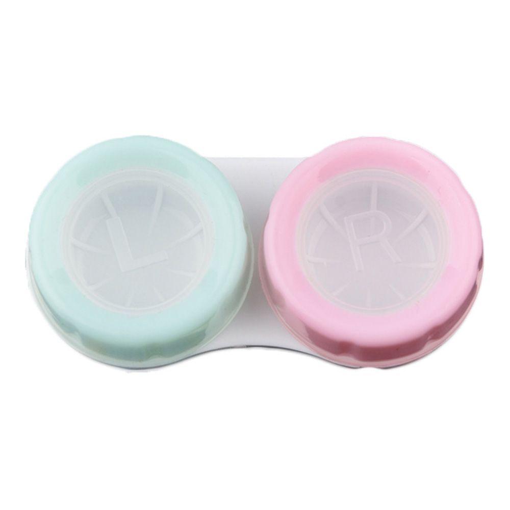 Easy Carry Contact Lenses Case Organizer Container Portable Glasses Box Travel Eyewear Kit