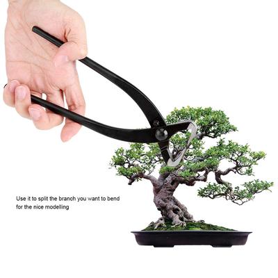 Garden Bonsai Tool, Manganese Steel Alloy Splitter, Ergonomic Handle for Curved Branch Shaping