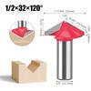 90 Degree 120 Degree V Knife 3d Woodworking Knife Tool Alloy Chamfering Knife Chamfering Knife 90 Degree Engraving Machine Tool Milling Cutter