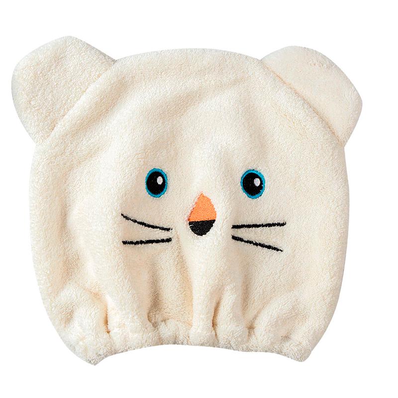 Cute Cartoon Shower Cap For Hair Wrapped Towels Microfiber Shower Hats Bath Caps