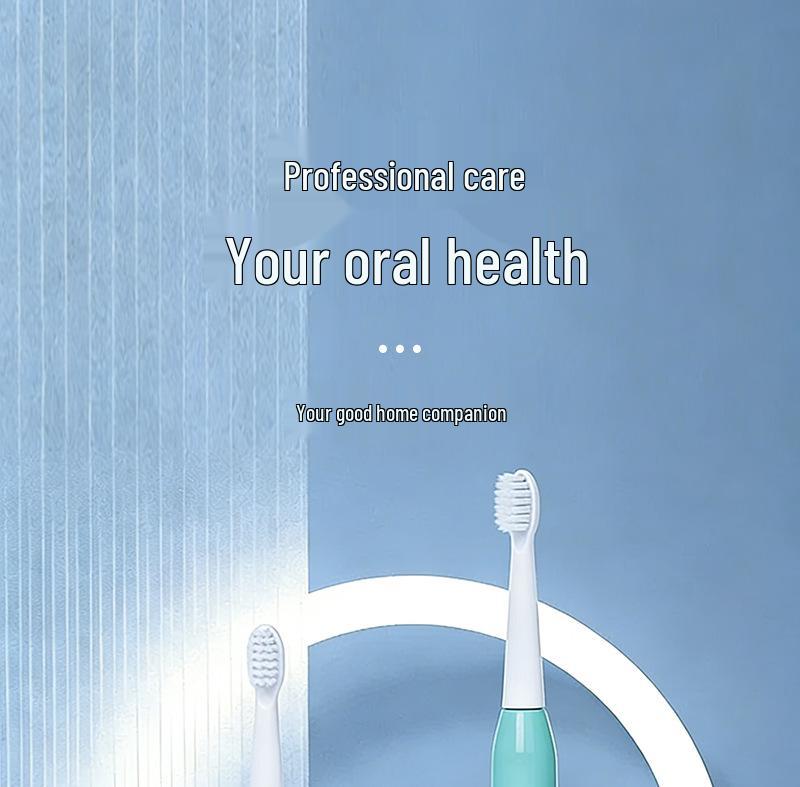 Rechargeable Electric Toothbrush for Kids: Soft Bristles, Waterproof, Automatic, Cartoon Design, Safe for Baby Teeth