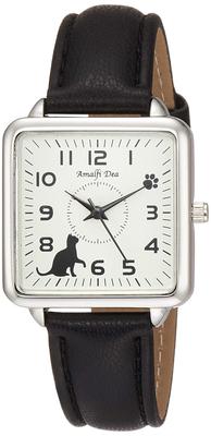 Arias WW20025A-152 Amalfi Cat Schwarzes Lederuhr