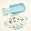 OSK Bento Box with Chiikawa CKW Made in Dishwasher and Microwave Dividers, 500ml, No.5, Japan, Antibacterial, Safe, PCD-500