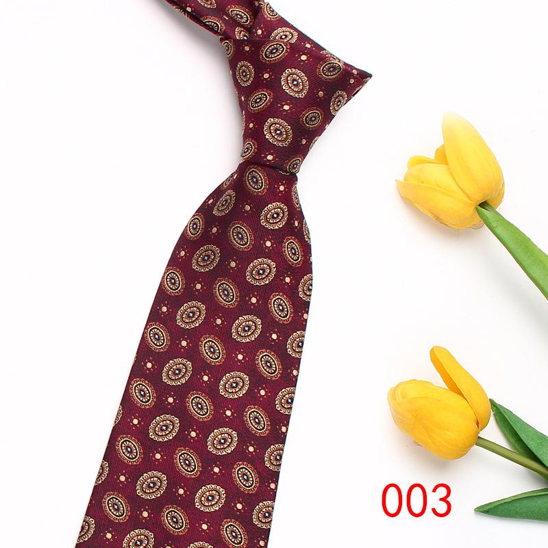 Rael Tie 8Cm Burgundy Tie Men'S, Dress Business Groom Wedding Tie