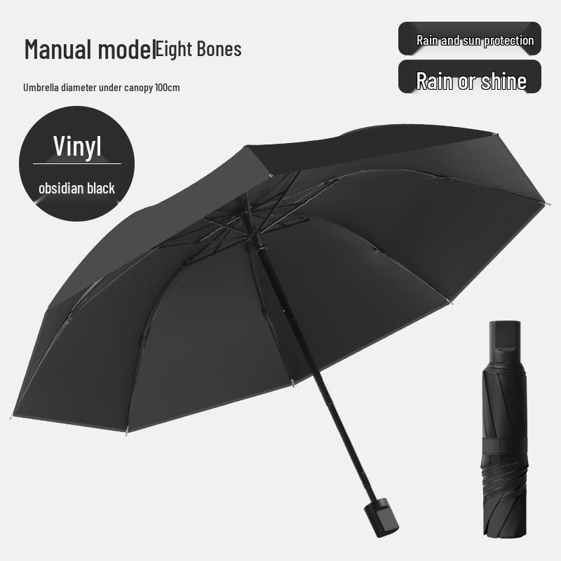24-Bone Automatic Folding Umbrella: Stylish, Dual-Use Parasol with Sunscreen Protection for Men and Women