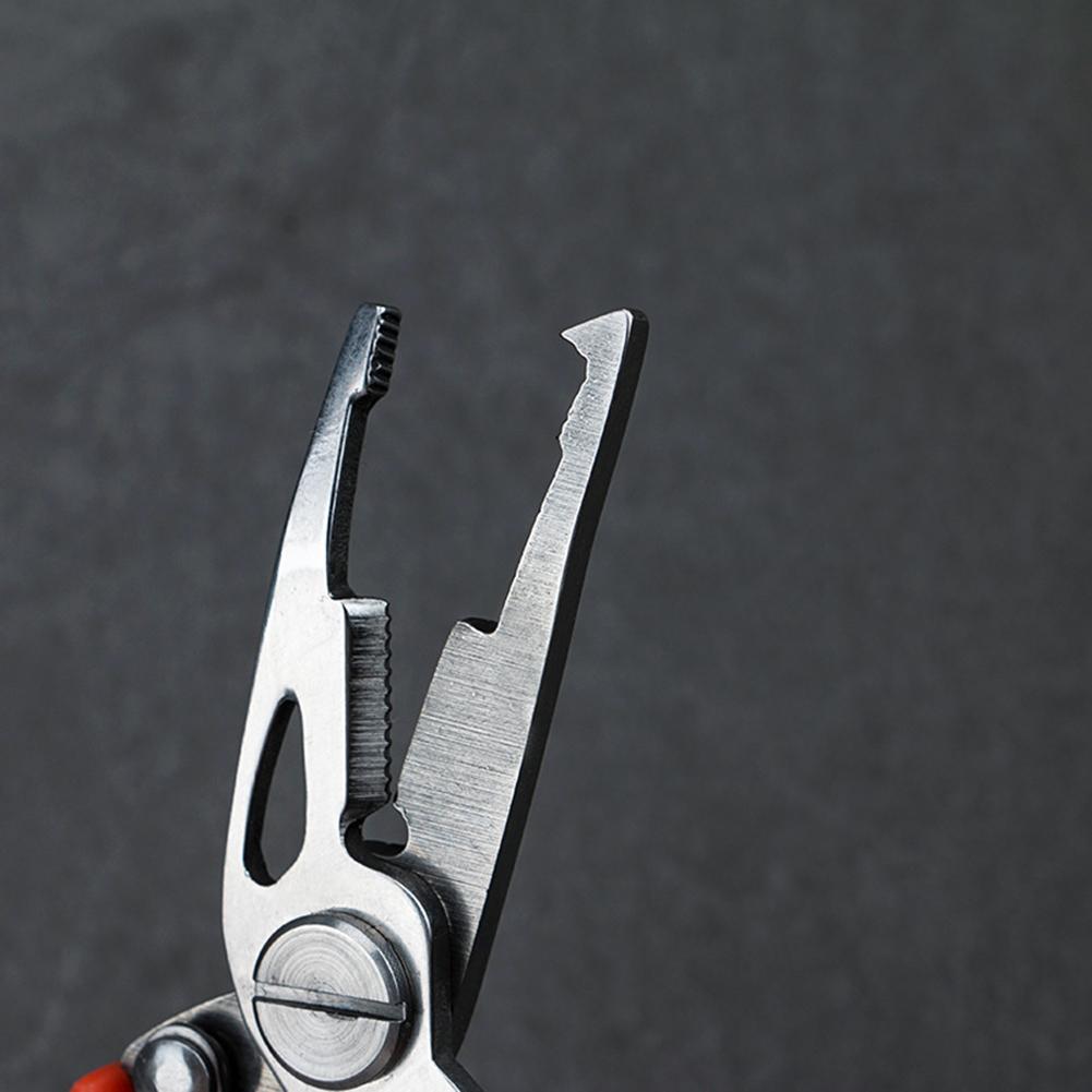 Pliers Stainless Steel Curved Mouth Small Pliers Multi-purpose Fishing Pliers Pick Hook Pliers