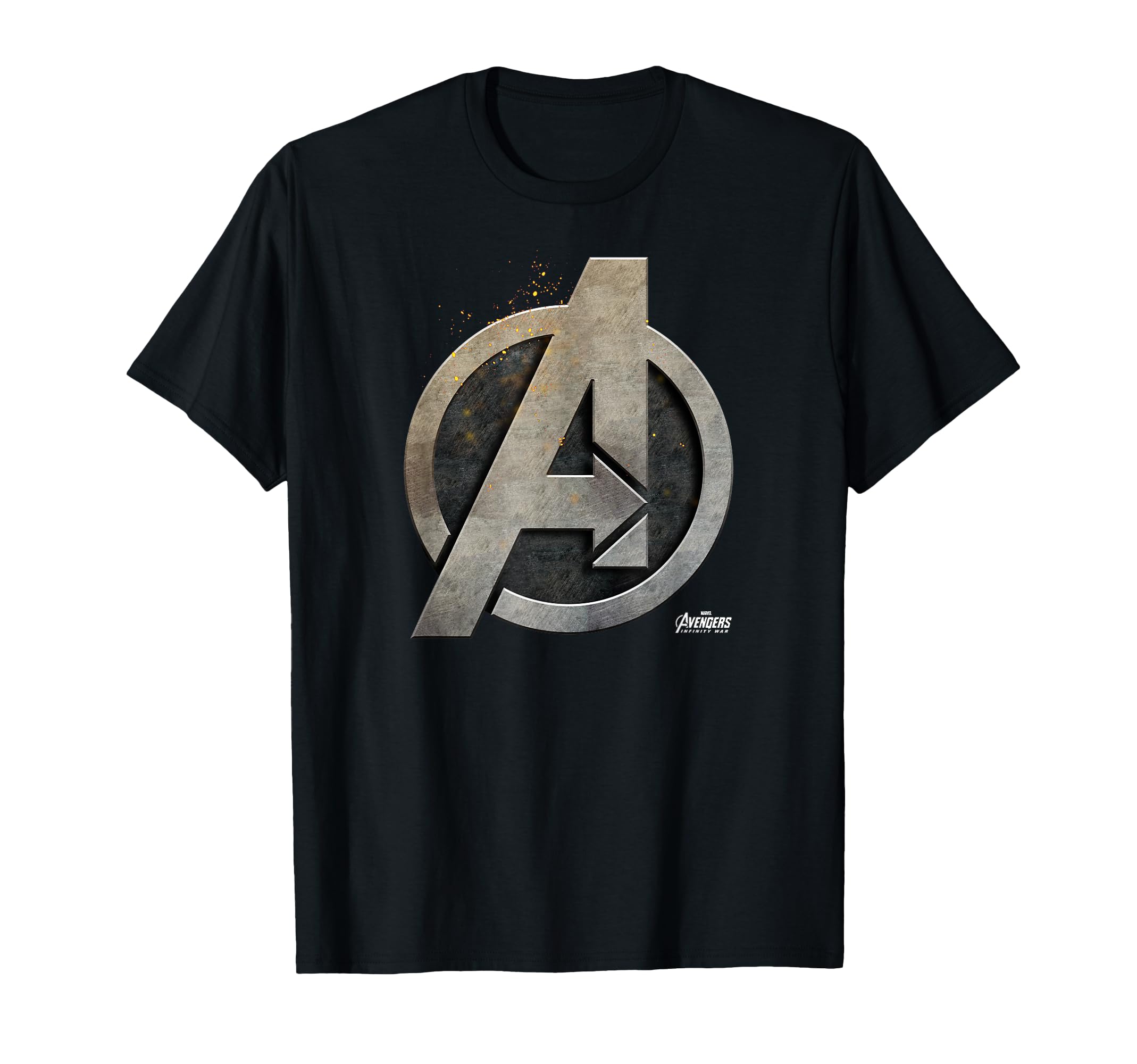 

Marvel Avengers Infinity War Steel Symbol Graphic T-Shirt