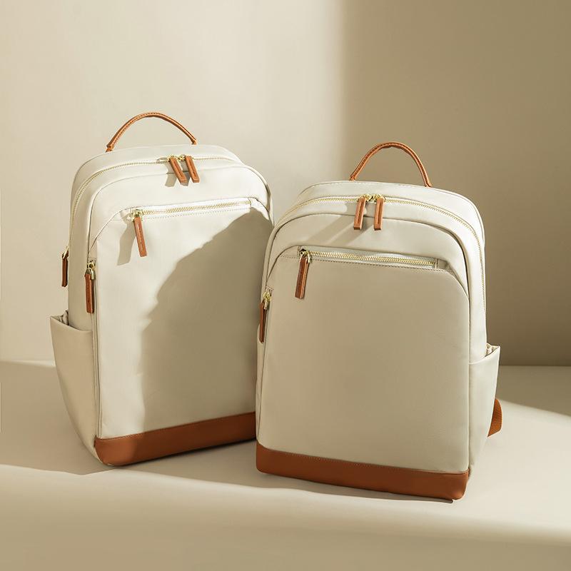 Large Capacity Laptop Backpack for Women 2026 New Style Simple Commuter Daypack College Student Bookbag 15.6 Inch Water Resistant