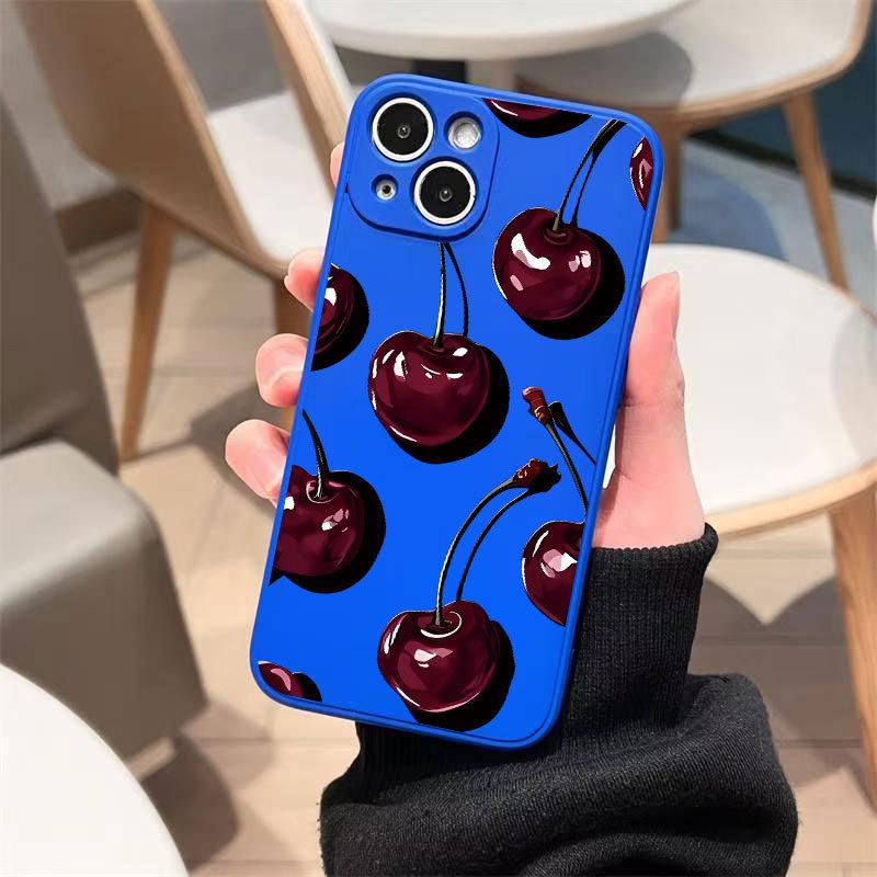 Cherry for Apple 16Pro all-inclusive 15Promax mobile phone case iPhone14/12/11/13 anti-drop xs