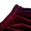 Women's Solid Color Fashionable Ruffled Velvet A-line Skirt