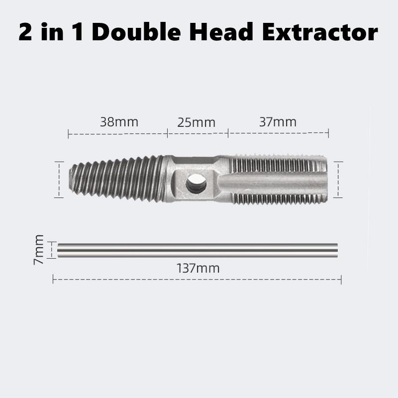 5 Stück/6 Stück Auszieher für abgebrochene Drähte Feinzahn Auszieher für abgebrochene Schraubenköpfe Entfernung Wasserhahn Auszieher für abgebrochene Gewinde Schraubendreher Werkzeug
