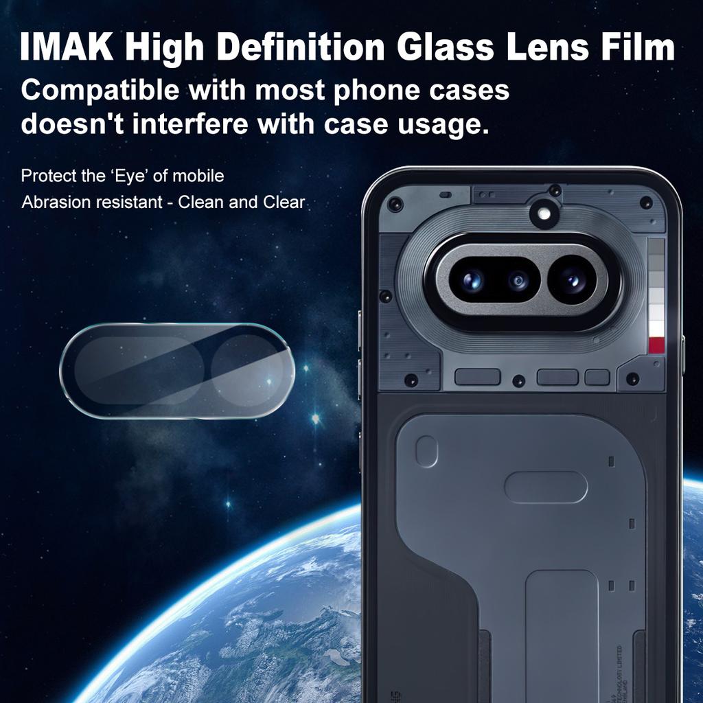 For Nothing Phone 4a 5G Glass IMAK High Definition Integrated Thin Glass Lens Film