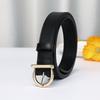 Simple And Fashionable Versatile Pin Buckle Belt, Women'S Light Luxury High-End Belt, Women'S Korean Version Of Trend Minimalist Casual Pants Belt