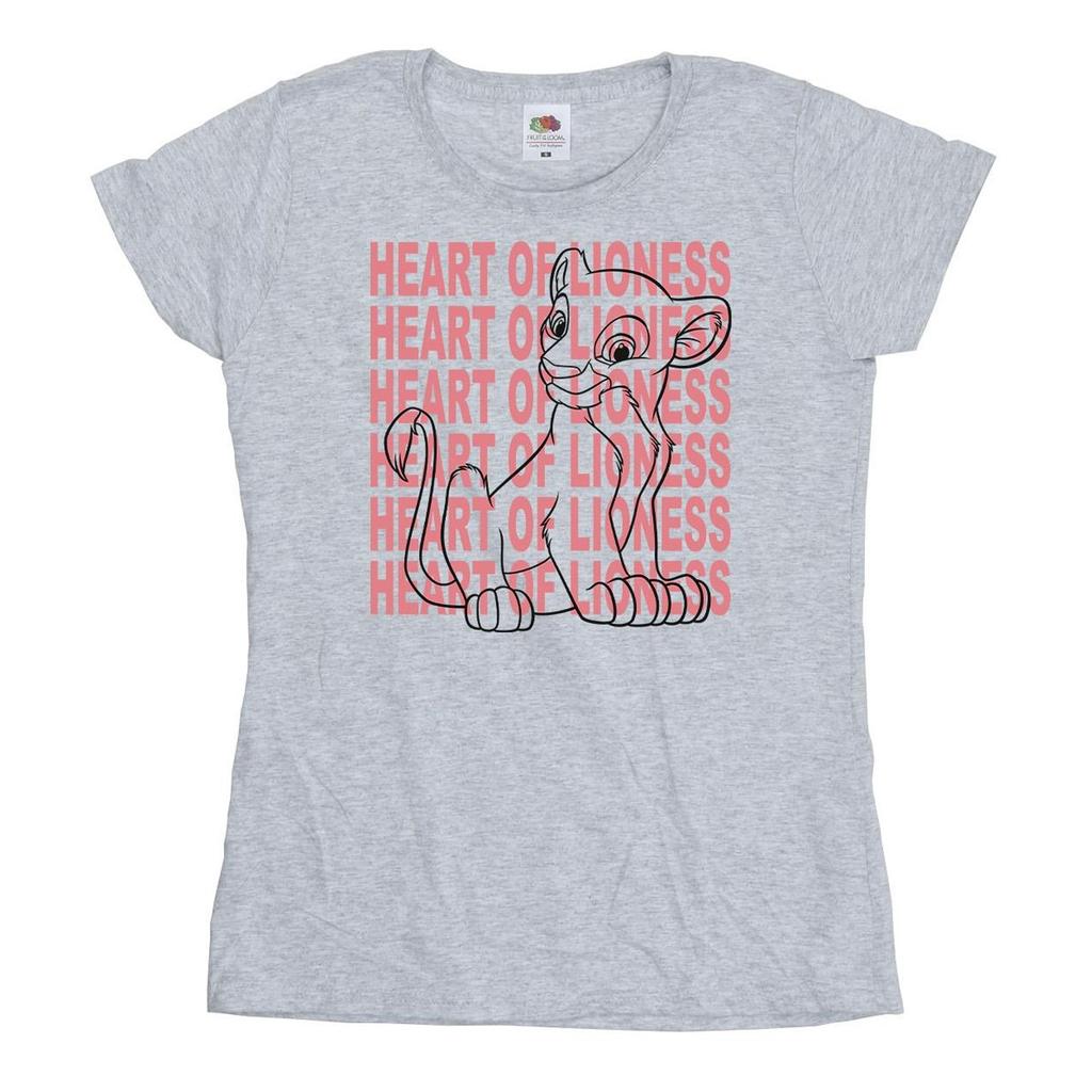 Disney Womens/Ladies The Lion King Heart Of A Lioness Cotton T-Shirt