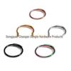 Round Stainless Steel Fake Septum Nose Ring - European & American Style Body Jewelry