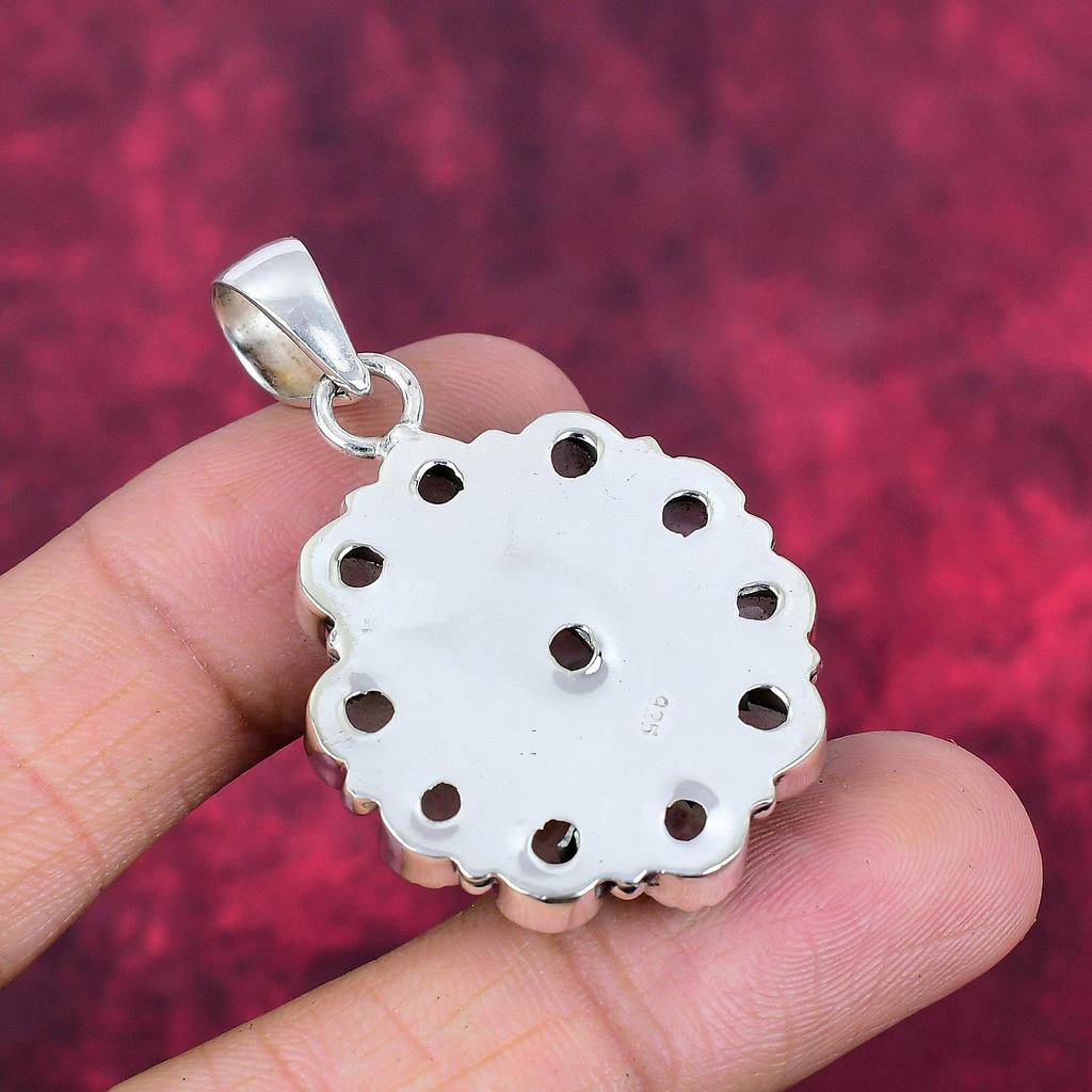Rainbow Moonstone Pendant Gemstone Jewelry, 925 Solid Sterling Silver Pendant, Handmade Beautiful Jewelry Pendant