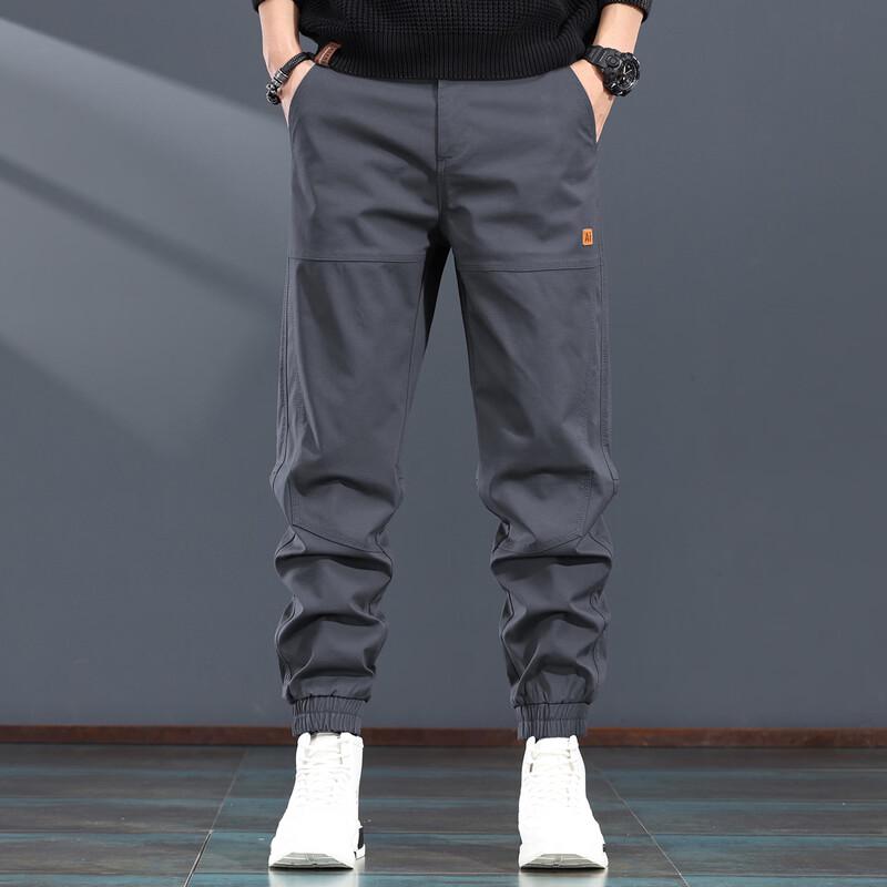 Jieleinuo Men s Loose Fit Cargo Jogger Pants 4XL