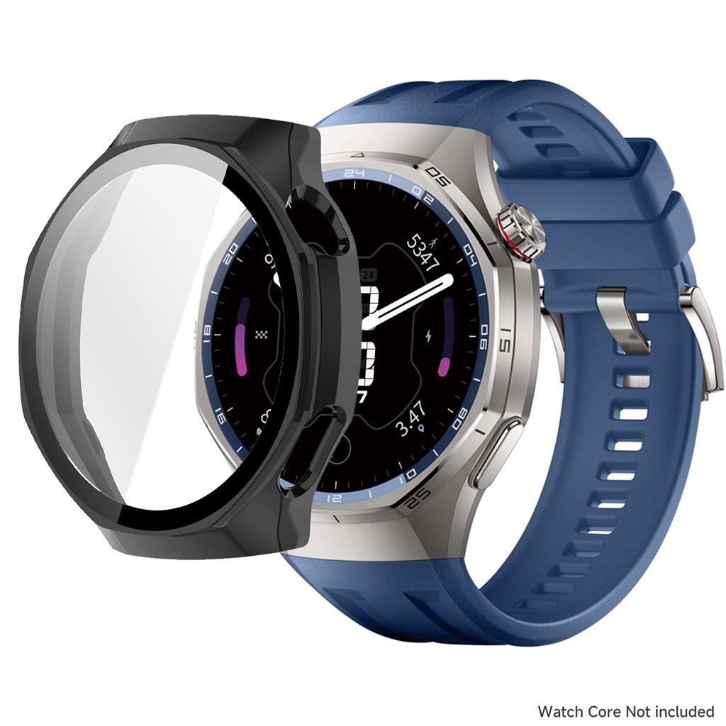 Silicone Strap+PC Case for Huawei Watch GT6 Pro 46MM Protective Cover Tempered Film Sports Band Bracelet for Huawei GT 6Pro 2026
